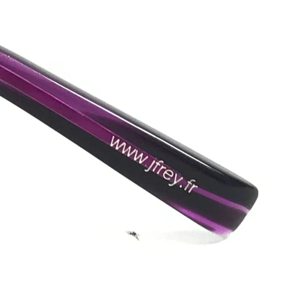 J.F. Rey Eyeglasses Frames JF2553 7575 Matte Purple Horn Rectangular 52-19-140
